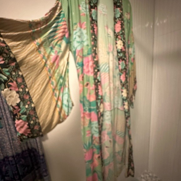 Spell Cloud Dancer Long Kimono with belt - GUC OS - Picture 8 of 12